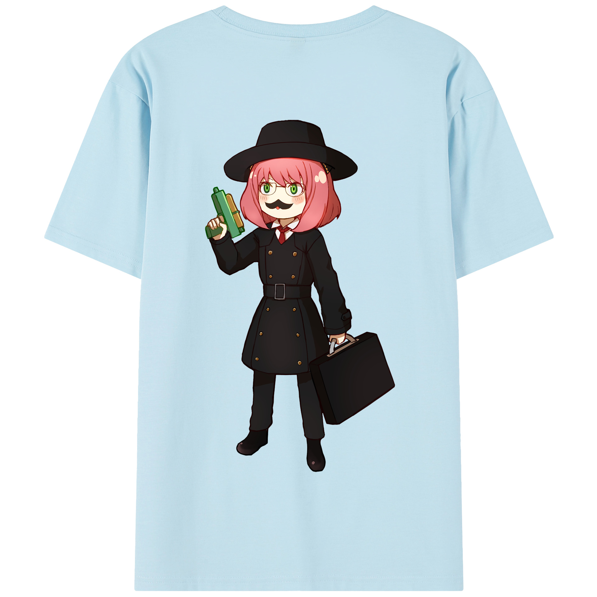 （画像用） SPY×FAMILY间谍家家酒 綿100％半袖Tシャツ（背面プリント）